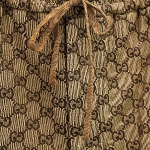 Gucci - Beige Monogram Jacquard - Joggers - Picture 9 of 13